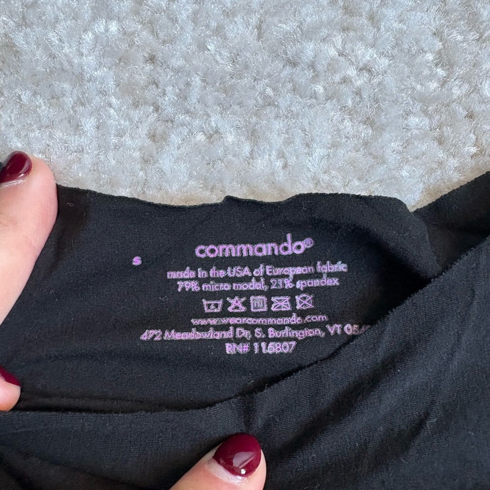 Commando Sleek Black Camisole - image 2